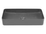 Aufsatzwaschbecken Slima 61 × 34 cm – Gray Matt, matt, eckig – Ansicht 2