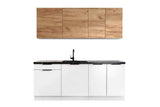 Küchenzeile - Praktische Küchenmöbel für jedes Zuhause, (Komplett Set), Hochwertig - Modern - Exklusiv. - ROYAL24_MARKT