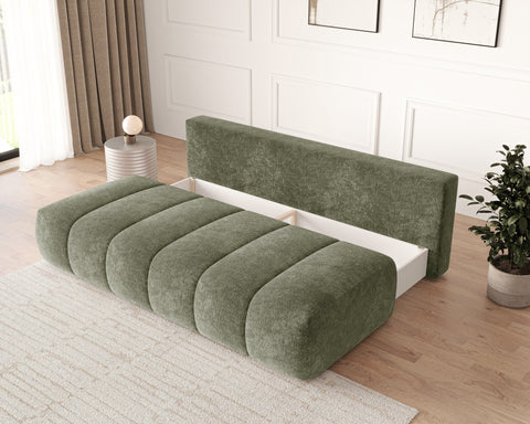 Schlafsofa Stanley Amari – Moosgrün