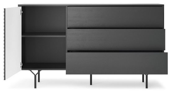 Kommode - Werten Sie Ihre Aufbewahrung mit zeitloser Eleganz auf (Kommode, 1 St., Premium - KAREL) - ROYAL24_MARKT