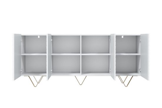 Kommode 190 cm - SCALIA - Ein Schatz für Ihr Zuhause, voller Eleganz und Charme.