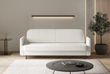 Schlafsofa Cloudy – Weiß