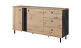 Wohnzimmer-Set - Moderne Eleganz für zeitgemäßen Wohnkomfort, (Komplett Set, 4-St., Dalli - 2), Modernes Design - Hochwertige Materialien. - ROYAL24_MARKT