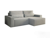 Ecksofa Brazil – Hellgrau – Brazil Mini