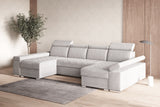 Ecksofa Toronto U – Hellgrau