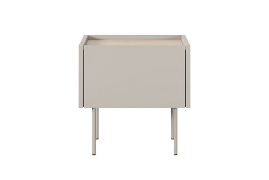 Nachttische 45 - DESIN - Modernes Möbelstück mit Metallbeinen.