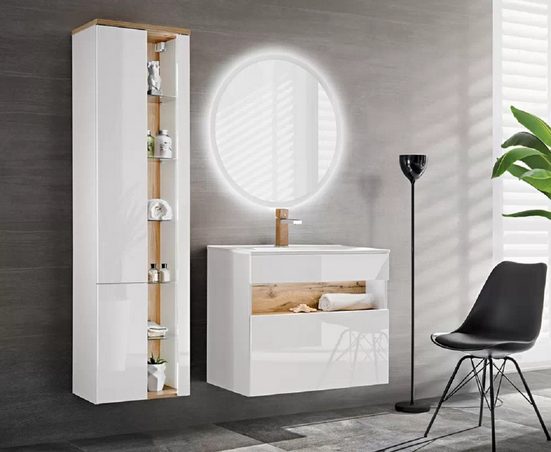 Badmöbel-Set - Bahama - Praktisches Design und elegantes Aussehen. - Milaros Markt