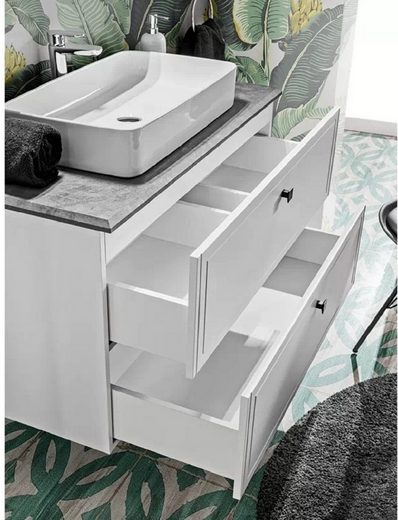 Badmöbel-Set - Havana - Organisieren Sie das Badezimmer auf einzigartige und elegante Weise - Milaros Markt