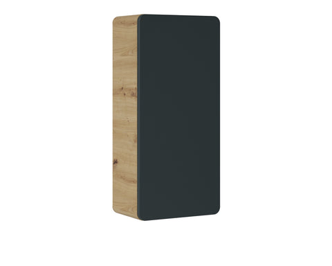 Badezimmer-Hängeschrank Amaris Cosmos Grau 35 × 75 × 22 cm mit 1 Tür – Ansicht 2