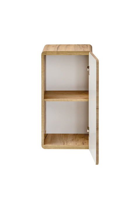 Badezimmer-Hängeschrank Amaris Golden Craft Eiche 35 × 68 × 32 cm mit 1 Tür – Ansicht 2