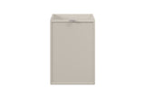 Badezimmer-Hängeschrank Bellisa Kaschmir matt 40 × 57 × 46 cm mit Wäschekorb – Ansicht 2