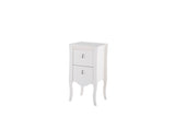Badezimmer-Hängeschrank Elisara Weiß 45 × 82 × 36 cm mit 2 Schubladen – Ansicht 2