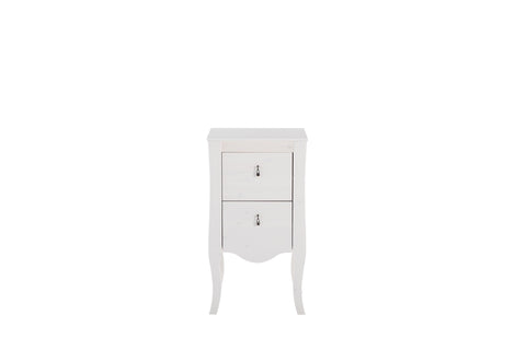 Badezimmer-Hängeschrank Elisara Weiß 45 × 82 × 36 cm mit 2 Schubladen – Ansicht 3