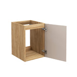 Badezimmer-Hängeschrank Luxera Beige 40 × 57 × 46 cm mit 1 Tür – Ansicht 3