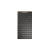 Badezimmer-Hängeschrank Luxera Schwarz matt 30 × 57 × 46 cm mit 1 Tür – Ansicht 2
