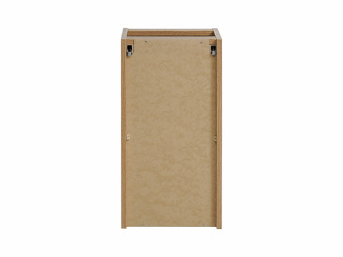 Badezimmer-Hängeschrank Novira Coast Evoke Eiche 30 × 57 × 39 cm mit 1 Tür