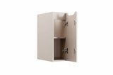 Badezimmer-Hängeschrank Novira Kaschmir matt 20 × 57 × 39 cm mit 1 Tür – Ansicht 3