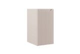 Badezimmer-Hängeschrank Novira Kaschmir matt 30 × 57 × 39 cm mit 1 Tür