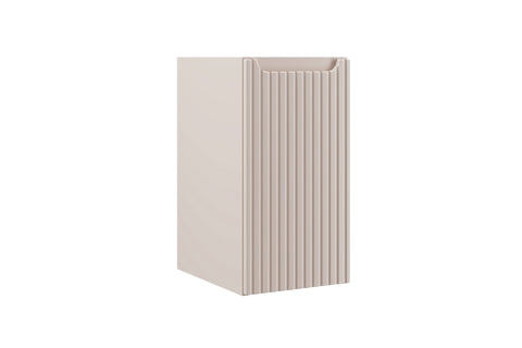 Badezimmer-Hängeschrank Novira Kaschmir matt 30 × 57 × 39 cm mit 1 Tür