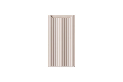Badezimmer-Hängeschrank Novira Kaschmir matt 30 × 57 × 39 cm mit 1 Tür – Ansicht 2