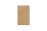 Badezimmer-Hängeschrank Novira Kaschmir matt 40 × 57 × 39 cm mit Wäschekorb – Ansicht 4