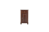 Badezimmer-Hängeschrank Retrano Braun 46 × 83 × 36 cm mit 1 Tür und 1 Schublade – Ansicht 3