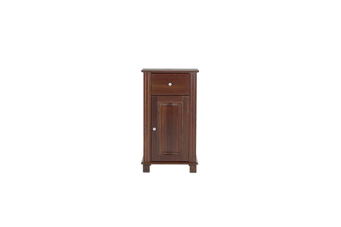 Badezimmer-Hängeschrank Retrano Braun 46 × 83 × 36 cm mit 1 Tür und 1 Schublade – Ansicht 3