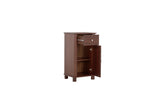 Badezimmer-Hängeschrank Retrano Braun 46 × 83 × 36 cm mit 1 Tür und 1 Schublade – Ansicht 4