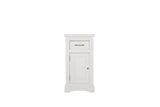 Badezimmer-Hängeschrank Romanza Weiß 45 × 85 × 30 cm mit 1 Tür und 1 Schublade – Ansicht 3