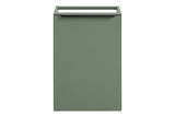 Badezimmer-Hängeschrank Sombrela Schilfgrün 40 × 57 × 46 cm mit Wäschekorb – Ansicht 2