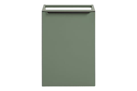 Badezimmer-Hängeschrank Sombrela Schilfgrün 40 × 57 × 46 cm mit Wäschekorb – Ansicht 2