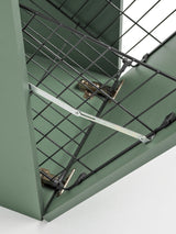 Badezimmer-Hängeschrank Sombrela Schilfgrün 40 × 57 × 46 cm mit Wäschekorb – Ansicht 7