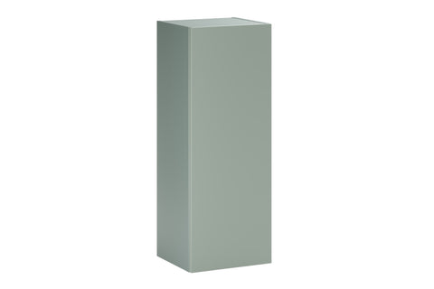 Badezimmer-Halbhochschrank Asteya Grün matt 30 × 80 × 26,6 cm mit 1 Tür