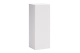 Badezimmer-Halbhochschrank Asteya Weiß matt 30 × 80 × 26,6 cm mit 1 Tür