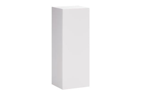 Badezimmer-Halbhochschrank Asteya Weiß matt 30 × 80 × 26,6 cm mit 1 Tür