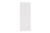Badezimmer-Halbhochschrank Asteya Weiß matt 30 × 80 × 26,6 cm mit 1 Tür – Ansicht 3