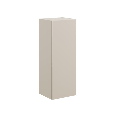 Badezimmer-Halbhochschrank Dalvira Kaschmir matt 30 × 80 × 26,6 cm mit 1 Tür