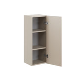 Badezimmer-Halbhochschrank Dalvira Kaschmir matt 30 × 80 × 26,6 cm mit 1 Tür – Ansicht 3