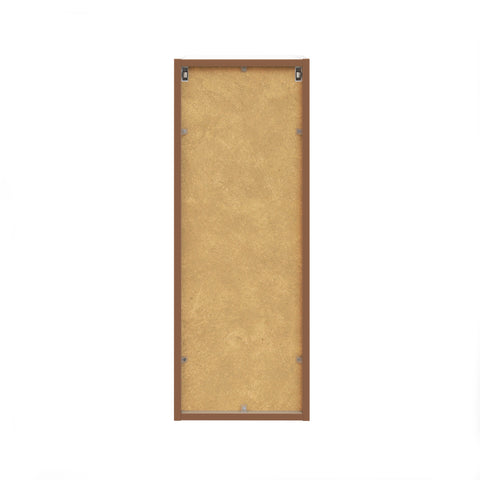 Badezimmer-Halbhochschrank Dalvira Kaschmir matt 30 × 80 × 26,6 cm mit 1 Tür – Ansicht 4