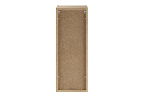 Badezimmer-Halbhochschrank Terrana Cremona Eiche 30 × 80 × 18,5 cm mit 1 Tür – Ansicht 4