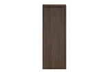 Badezimmer-Halbhochschrank Terrana Walnuss Villa 30 × 80 × 18,5 cm mit 1 Tür – Ansicht 2