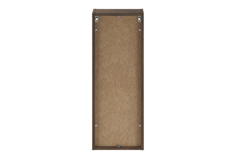 Badezimmer-Halbhochschrank Terrana Walnuss Villa 30 × 80 × 18,5 cm mit 1 Tür – Ansicht 4