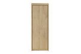 Badezimmer-Halbhochschrank Violetta Cremona Eiche 30 × 80 × 26 cm mit 1 Tür – Ansicht 2
