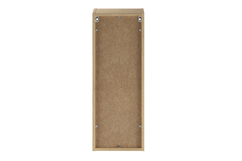 Badezimmer-Halbhochschrank Violetta Cremona Eiche 30 × 80 × 26 cm mit 1 Tür – Ansicht 4