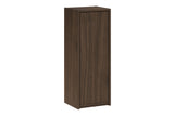 Badezimmer-Halbhochschrank Violetta Walnuss Villa 30 × 80 × 26 cm mit 1 Tür
