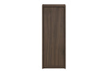 Badezimmer-Halbhochschrank Violetta Walnuss Villa 30 × 80 × 26 cm mit 1 Tür – Ansicht 2