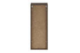 Badezimmer-Halbhochschrank Violetta Walnuss Villa 30 × 80 × 26 cm mit 1 Tür – Ansicht 4
