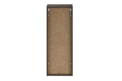 Badezimmer-Halbhochschrank Violetta Walnuss Villa 30 × 80 × 26 cm mit 1 Tür – Ansicht 4
