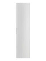 Badezimmer-Hochschrank Ardena Weiß matt 35 × 140 × 25 cm mit 1 Tür
