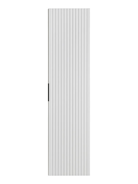 Badezimmer-Hochschrank Ardena Weiß matt 35 × 140 × 25 cm mit 1 Tür